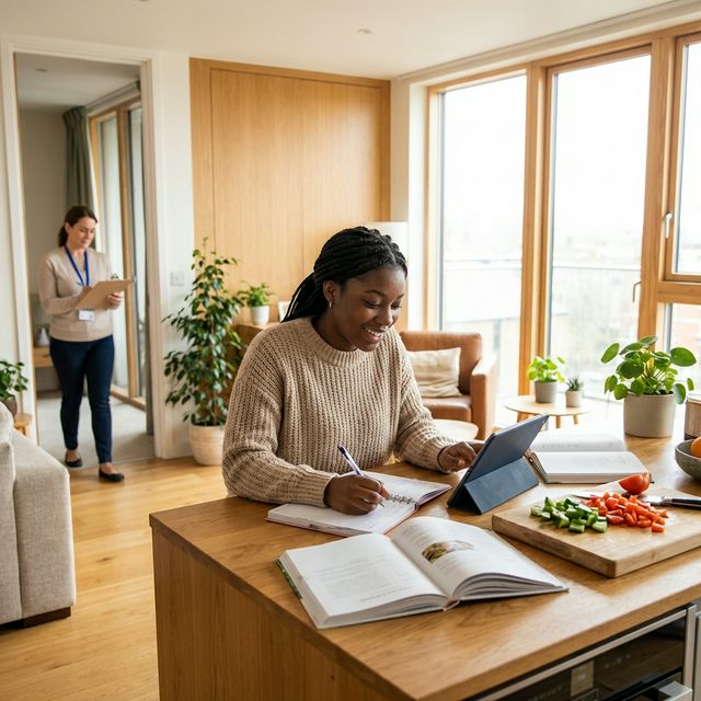 Young person engaged in education