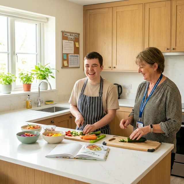 Supporting young people towards independence